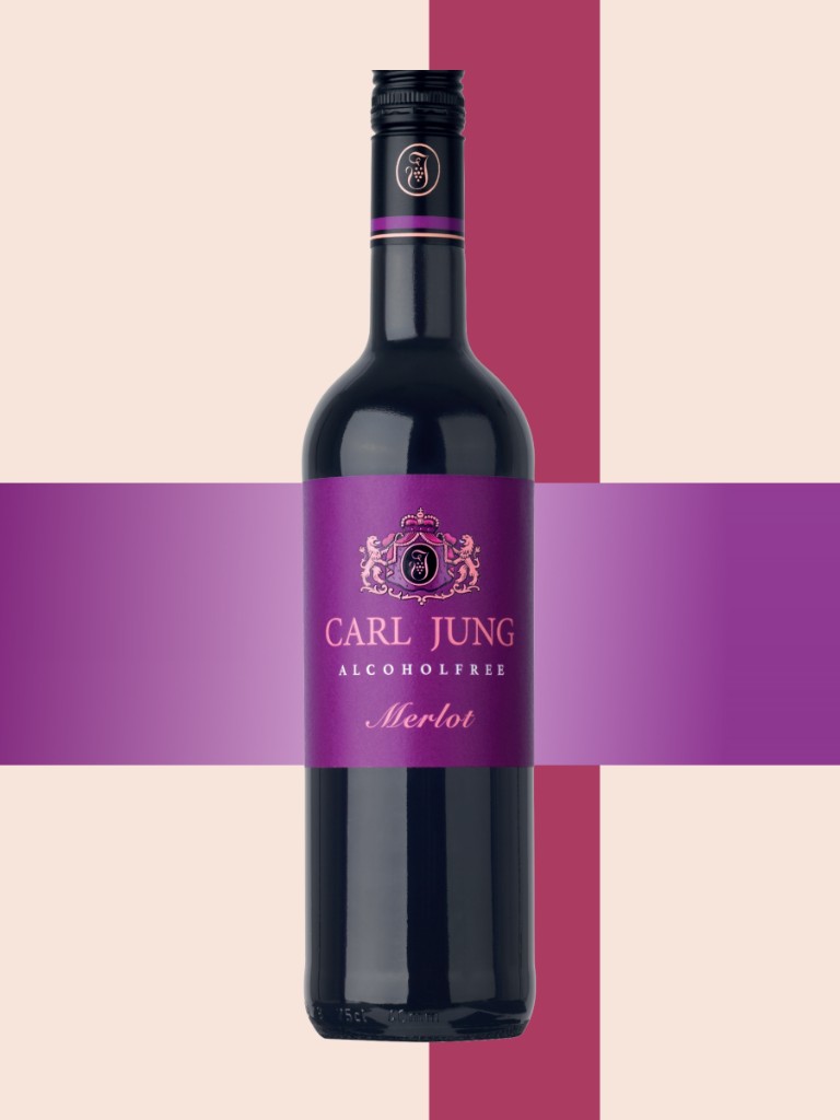 Красное безалкогольное вино "Merlot" CARL JUNG 750 мл, Германия