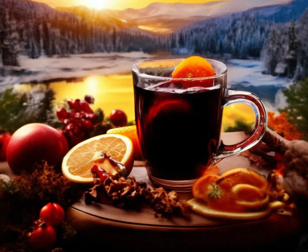Безалкогольный глинтвейн, польза с удовольствием!